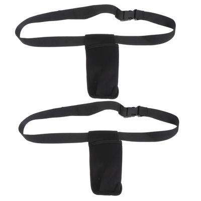 Abaodam 2Pcs Adjustable Massage Bottle Waist Bag Durable Lotion Storage Pouch for Essential Oils for Salon Masseur Convenient Carrying