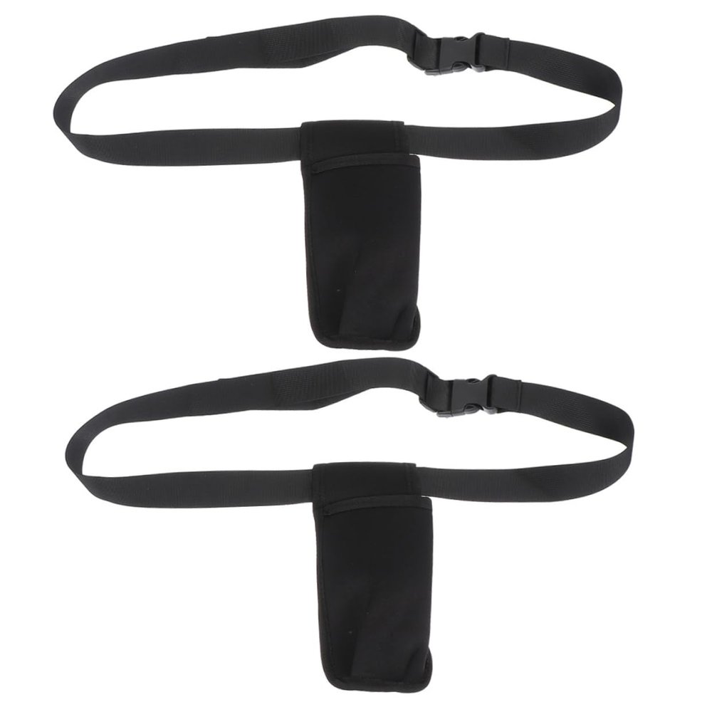 Abaodam 2Pcs Adjustable Massage Bottle Waist Bag Durable Lotion Storage Pouch for Essential Oils for Salon Masseur Convenient Carrying