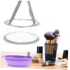 EPIGEIST 1Set Makeup Brush Cleaner Bowl Design Food Grade for Safe Cleaning for DIY Makeup Tool Maintenance Convenient Storage view 3