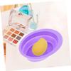 EPIGEIST 1Set Makeup Brush Cleaner Bowl Design Food Grade for Safe Cleaning for DIY Makeup Tool Maintenance Convenient Storage view 4