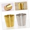 PartyKindom 1Pc Sturdy Stainless Steel Shaving Bowl for Men Capacity Shaving Soap Mixing Container Practical Shaving Bubbling Vessel for Friends Family view 4