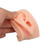 3D Silicone Nose and Mouth Model Set with Ear for Piercing Practice and Display - Realistic Skin Tone (Light Skin Tone) view 4