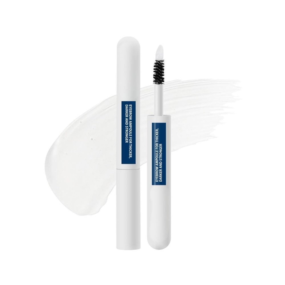 iiniim Natural Eyebrow Growth Serum 3.5ML Brow Thickening Enhancer for Women Girls Fuller Looking Brows Lightweight Fast Absorbing White One Size