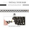 Passion Twist Hair 16 Inch 8 Packs Water Wave Crochet Hair Bohemian Braiding Hair Pre Looped Crochet Braids Hair Extensions For Black Women T/27# view 3