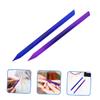 Glass Nail Files Purple Blue 2pcs for Nails and False Tips view 2