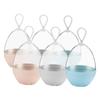 ABOOFAN 6Pcs Makeup Sponge Holders Portable Travel Case for Beauty Eggs with Lanyard Convenient Dustproof Makeup Sponge Container for Home Travel Use view 1