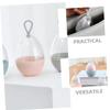 ABOOFAN 6Pcs Makeup Sponge Holders Portable Travel Case for Beauty Eggs with Lanyard Convenient Dustproof Makeup Sponge Container for Home Travel Use view 3