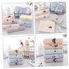 OATIPHO 5Pcs Face Towels Absorbent Cotton Hand Towels for Soft Breathable Washcloths for Daily Use and Shower view 3
