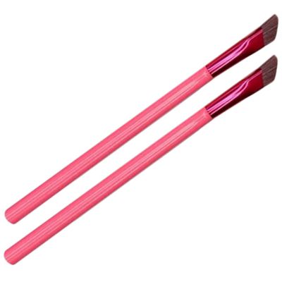 ERINGOGO 2pcs Angled Eyebrow Brush Set Professional Square Concealer Brush for Women Makeup Tool for Precise Eyebrow Shaping and Blending