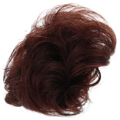 PartyKindom Wavy Messy Bun Hair Piece for Women Natural Human Hair Bun Extension Easy to Use Fake Bun for Quick Styling Deep for All Hair Types