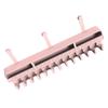 Beavorty Hair Extension Holder Soft Braid Rack for Styling Washing and Drying Hairpieces No Drill Wall Mount Organizer for Home and Barber Shop Space Saving Bathroom view 1