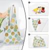 QwThum Self-Adhesive Magic Cloth Makeup Bag Anti-scratch Lens Camera Wrap for DSLR Smartphones Laptops Cosmetic Watercolor Spot view 3
