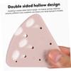 Beaupretty Triangle Silicone Makeup Sponge Holder Case 4-Piece Set for Travel Portable Powder Puff Organizer for Beauty Enthusiasts view 3
