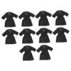 GALPADA 10Pcs Disposable Beauty Salon Bathrobes Lightweight Non Woven Spa Wraps for Women Comfortable Knee Design for Salons Spas and Saunas view 1