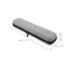 FOMIYES Durable Hair Straightener Hard Carrying Case Compact Travel Storage Bag for Curling Iron Hair Tools Organization Eva Design for Bathroom Travel Use view 2