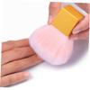 TOGEVAL Nail Dust Brush with Ergonomic Handle Premium Nail Cleaning Tool for Manicure Nail Art Soft Bristles for Gentle Dust Removal for Professionals view 3