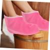 DEARMAMY 1Pair Paraffin Bath Liners Foot Covers for Secure Fit Booties for Relaxation Lightweight Stylish Paraffin Wax Bath Accessories for Pedicure Use view 3