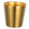 Healeved Stainless Steel Shaving Bowl for Men Durable Household Shave Bowl with Stylish Pattern for Daily Lathering and Men Grooming Accessories view 1