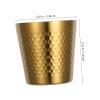 Healeved Stainless Steel Shaving Bowl for Men Durable Household Shave Bowl with Stylish Pattern for Daily Lathering and Men Grooming Accessories view 2