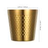CALLARON Stainless Steel Shaving Bowl Durable Household Shaving Bowl for Men Stylish Design for Easy Lathering Shaving Supply for Daily Use view 2