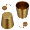 CALLARON Stainless Steel Shaving Bowl Durable Household Shaving Bowl for Men Stylish Design for Easy Lathering Shaving Supply for Daily Use view 3