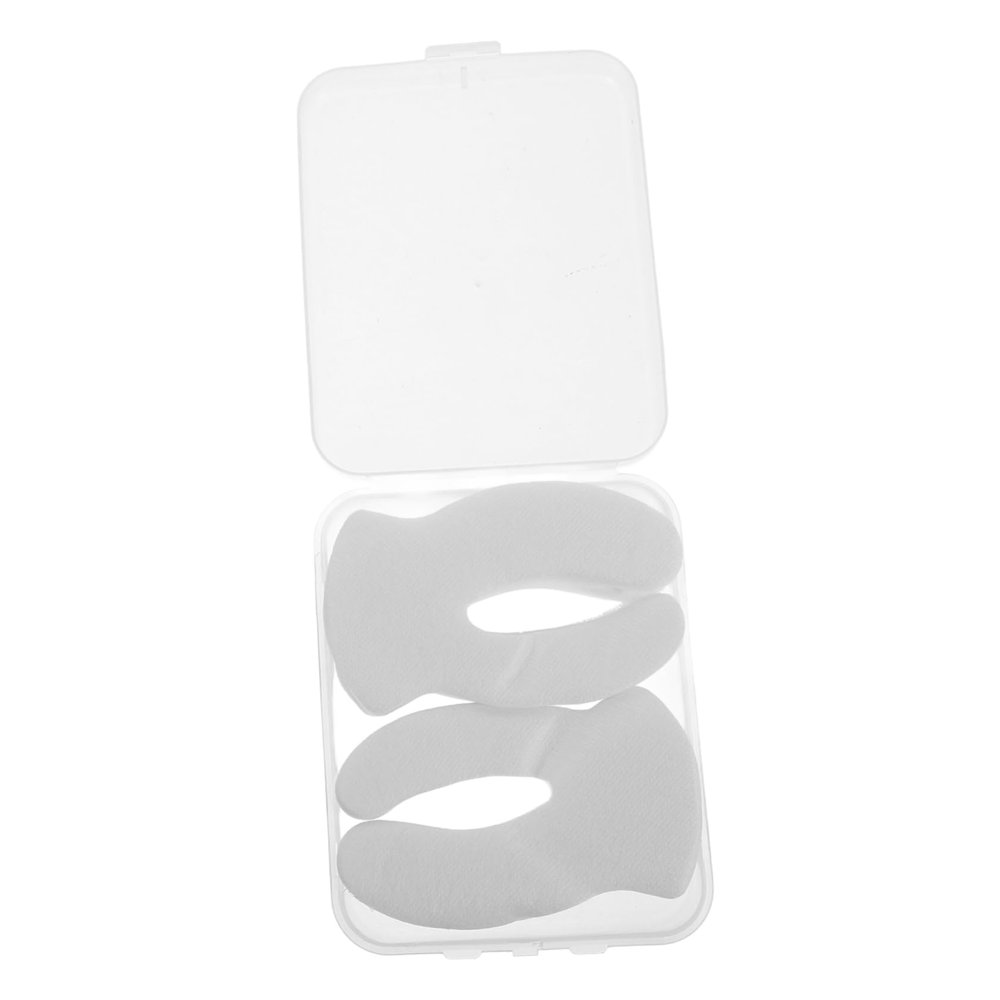Beaupretty 200Pcs Disposable Eye Care Paper Masks Ergonomic Fit Eye Pads for Spa and DIY Beauty Treatments Deep Moisturization Relief for Tired Eyes