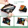 2Pcs Shrapnel Pouch for Purse, Crowds of Cats-1510 Waterproof Makeup Bag, Portable Pouch for Women Gifts view 3