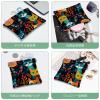 2Pcs Shrapnel Pouch for Purse, Crowds of Cats-1510 Waterproof Makeup Bag, Portable Pouch for Women Gifts view 4