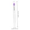 CALLARON 6Pcs Lip Brush Applicators Portable Lidded Lip Gloss Wands for Smooth Lip Makeup for Makeup Lovers view 3