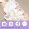 2-Piece Soap Bar Loofah Pouch, 2-in-1 Exfoliating Bathing Sponge (Coffee) view 3
