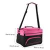 CALLARON 1Pc Multifunctional Makeup Organizer Bag Durable Cosmetic Storage Pouch for Hairdressing Tools Large Capacity Toiletry Case with Slots Portable Crossbody Design for Travel view 2