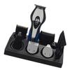 Healvian 1Pc USB Rechargeable Multi Function Facial Grooming Kit for Men Electric Razor Nose Hair Shaver and Hair Cutting Shears with Compact Design and Blades view 1