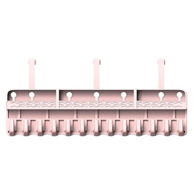 NOLITOY Hair Extension Holder Multi Layer Hair Rack for Easy Styling Storage No Drill Wall Mount Organizer for Salons Bathrooms Space Saving