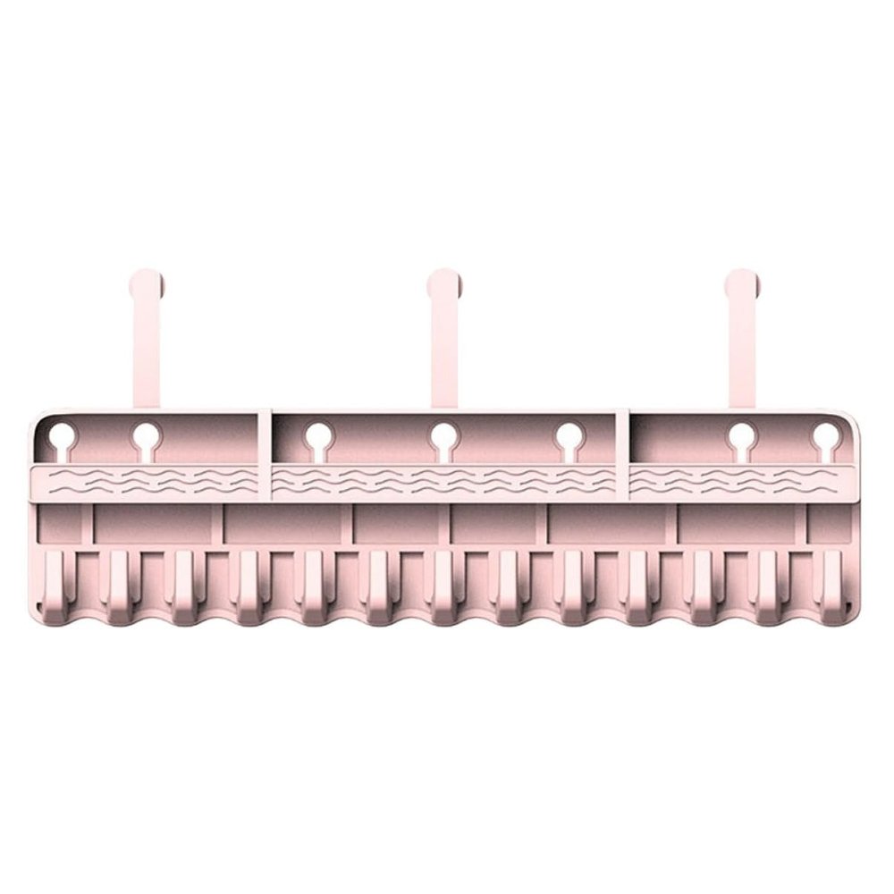 NOLITOY Hair Extension Holder Multi Layer Hair Rack for Easy Styling Storage No Drill Wall Mount Organizer for Salons Bathrooms Space Saving