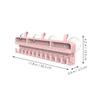NOLITOY Hair Extension Holder Multi Layer Hair Rack for Easy Styling Storage No Drill Wall Mount Organizer for Salons Bathrooms Space Saving view 2