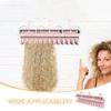 NOLITOY Hair Extension Holder Multi Layer Hair Rack for Easy Styling Storage No Drill Wall Mount Organizer for Salons Bathrooms Space Saving view 3