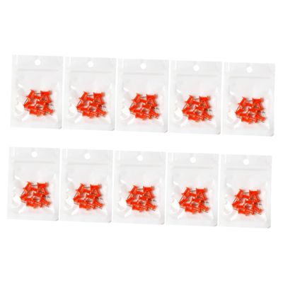 SKISUNO Eyelash Glue Bottle Nozzle Tips 100 Pcs Glue Piercing Needles for Easy Application for Professional and Home Use
