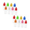 ELAYARD 50Pcs Translucent Squeezable Eye Liquid Dropper Bottles Lightweight Durable Pe Material Leak Design for Travel Everyday Use Mixed view 1
