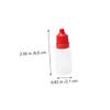 ELAYARD 50Pcs Translucent Squeezable Eye Liquid Dropper Bottles Lightweight Durable Pe Material Leak Design for Travel Everyday Use Mixed view 2
