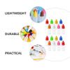 ELAYARD 50Pcs Translucent Squeezable Eye Liquid Dropper Bottles Lightweight Durable Pe Material Leak Design for Travel Everyday Use Mixed view 3