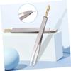 CALLARON 2Pcs Dual Use Stainless Steel Eyebrow Tweezers for Shaped Brows Ergonomic Design for Easy Use Lightweight Makeup Clamps for Eyebrow Shaping and False Lash Application view 2