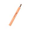 Gogogmee Retractable Lip Brush Lid Portable Lipstick Applicator Warm Orange for Travel and Makeup Lovers view 1