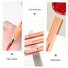 Gogogmee Retractable Lip Brush Lid Portable Lipstick Applicator Warm Orange for Travel and Makeup Lovers view 4