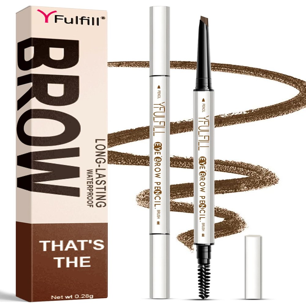 Yfulfill Taupe Eyebrow Pencils for Old Women, Easy to Apply, Ash Blonde Eye Brow Pencil for Women Waterproof