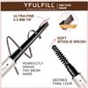 Yfulfill Taupe Eyebrow Pencils for Old Women, Easy to Apply, Ash Blonde Eye Brow Pencil for Women Waterproof view 4