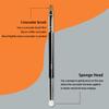 Ksvsonrvi 6PCS Double-ended Concealer Brush, Under Eye Mini Dual End Makeup Brush with Sponge Synthetic Bristle view 2