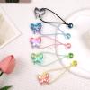 10 Pack Hair Balls for Girls Hair,Hair Ties for Girls Toddler Kids Ponytail Holders Hair knockers Cute Hair Accessories (black pink blue green yellow) view 4