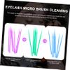 ELAYARD 600Pcs Eyelash Cleaning Swabs Practical Makeup Tools for Grafting Cleaning Multi Color Options for Eyebrow and Eyelash Care Portable Easy to Use view 3
