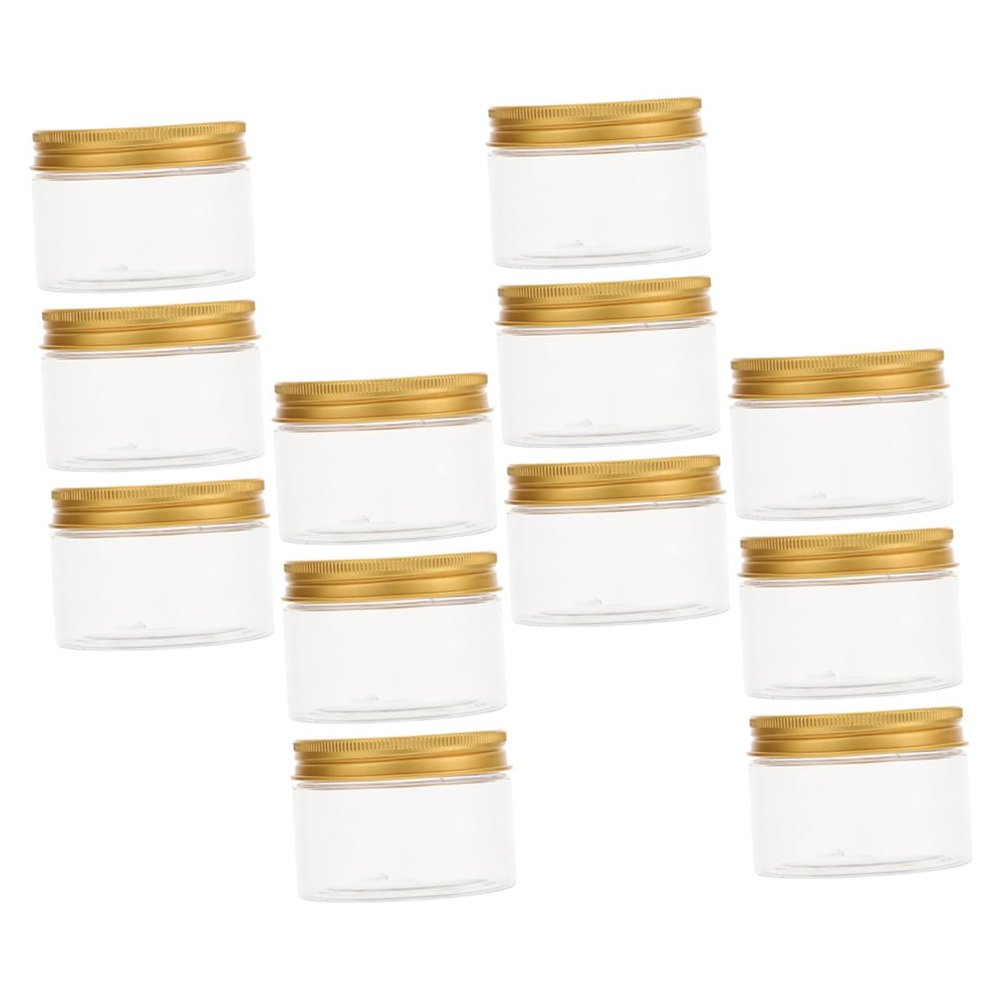 LIFKOME 12sets Cosmetics Sample Box Bottles Lotion Masks Refillable Bottles Lids