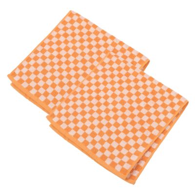 Cabilock 2Pcs Fast Drying Checked Face Towels Super Absorbent Hand Towels for Home Use Soft Skin Friendly Multipurpose Cleaning and Drying Cloths